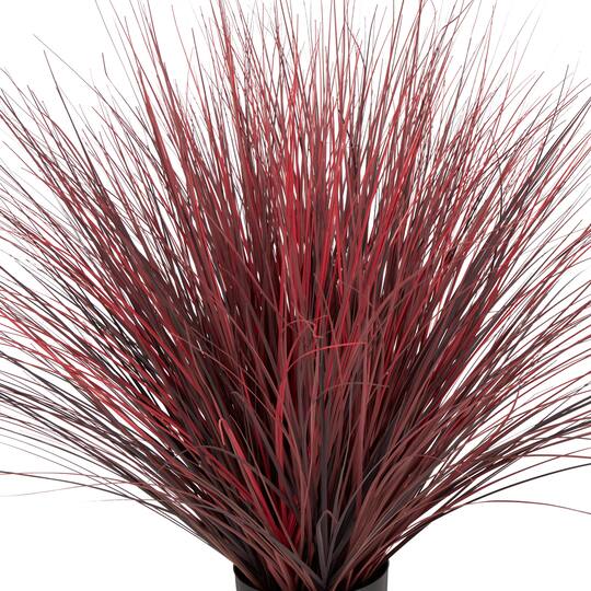 3ft. Potted Red Foliage Artificial Plant